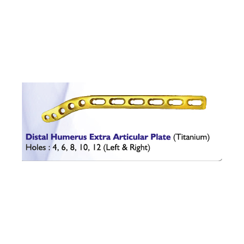 Distal Humerus Extra Articular Plate