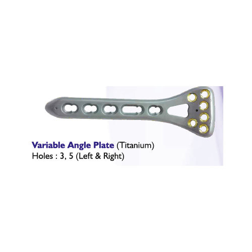 Variable Angle Plate - Color: Gray