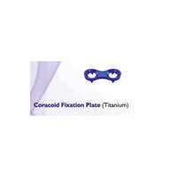 Coracoid Fixation Plate - Color: Blue