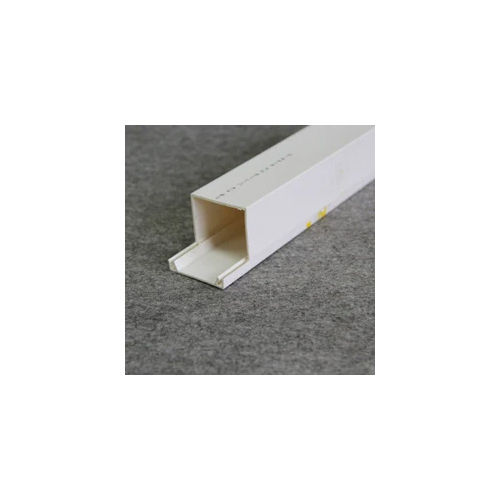 White Cable Management Ducting Channels