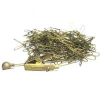 9m Brass Earthing Chain - Brass Material, 9 Meter Length, Golden Color | Lightweight, Easy To Clean, Versatile Plain Style