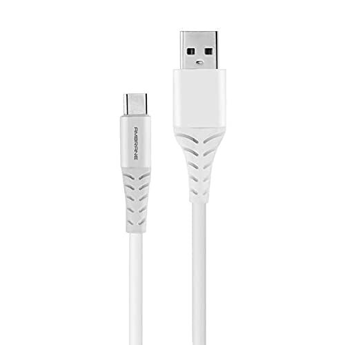 Ambrane Type-C Cable 3 Amp Fast Charging, Compatible for all Type-C Devices, 1 Meter (White