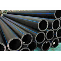 Hdpe Round Pipe - Pvc Material, Black Color | High Quality, Socket Joint Connection, Leak-proof Design For Tight Spaces