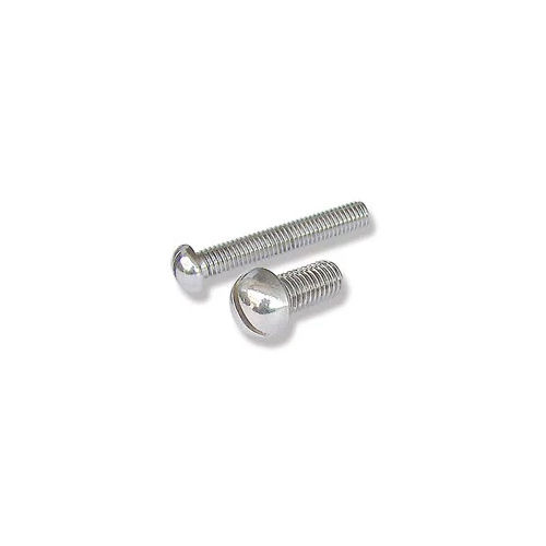 Slotted Round Head Machine Screw - Color: Silver