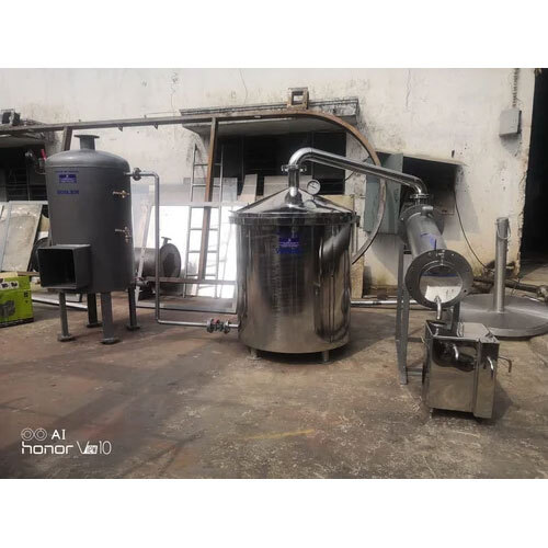 AROMATIC OILS STEAM DISTILLATION PLANT