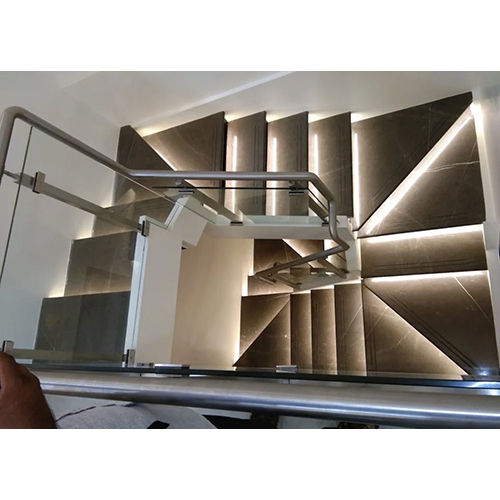 Stainless Steel Glass Staircase Railing - Feature: Rodent Proof