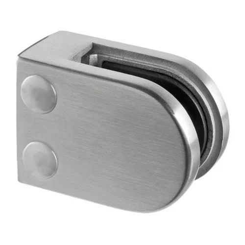 Stainless Steel Glass Clamp - Color: As Per Requirement