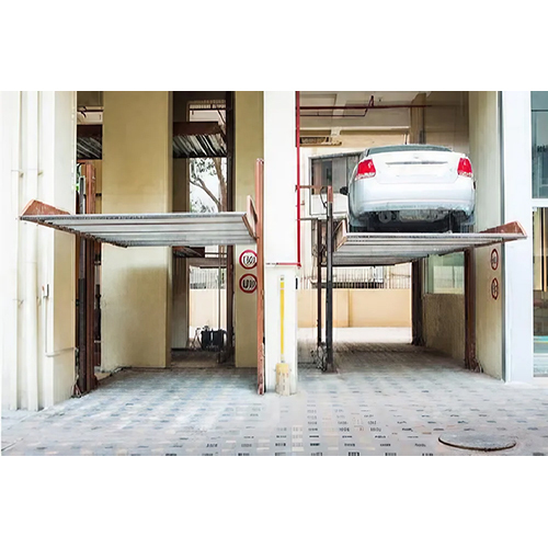 Two Level Simple Stack Car Parking System