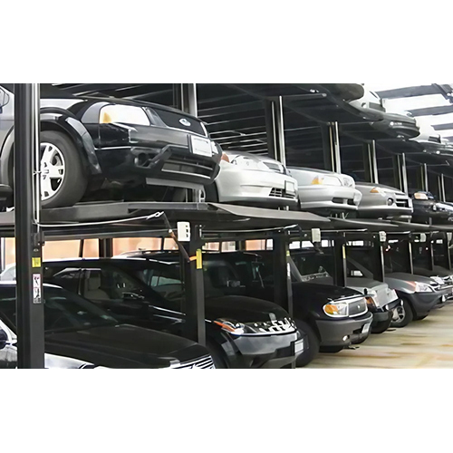 Three Level Simple Stack Car Parking System