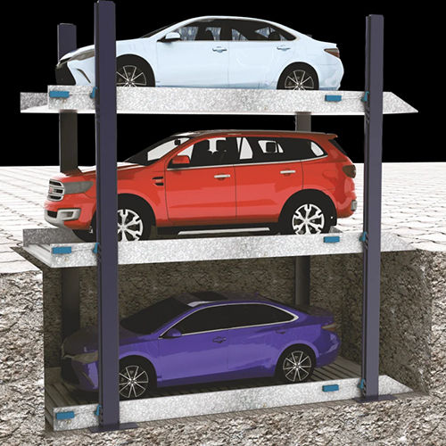 Pit Stack Parking System - Mode Of Drive: Hydraulic