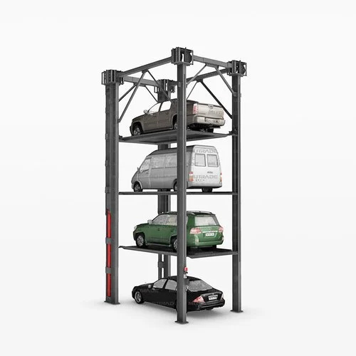 Four Pole Car Parking System