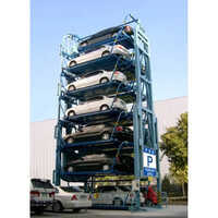 Rotary Car Parking System - 440v Power Motor, 5-year Warranty | High-density Automated Vehicle Management Solution For Urban Areas
