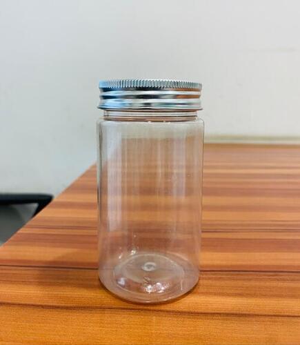 Pet Jar 63/5.5" Aliminium Cap - Color: Transparent