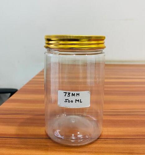 73mm pet jars aluminiun cap