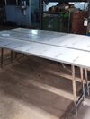 Ss Dining Table - Assembly: No Assembly Required