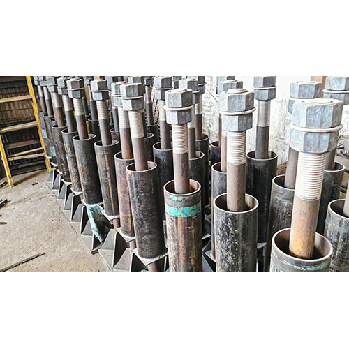 Foundation Bolt With Sleeve Pipe Plate Type