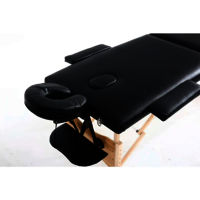 Bed for massage therapists portable treatment table with sturdy design