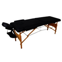 wooden portable table for beauty treatments portable spa table with ergonomic design