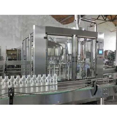 Automatic Industrial Ro Mineral Water Bottling Plant - Material: Stainless Steel