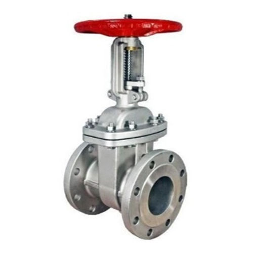 Industrial Gate Valve - Color: Silver