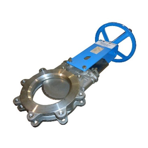 Knife Edge Gate Valve - Color: Silver