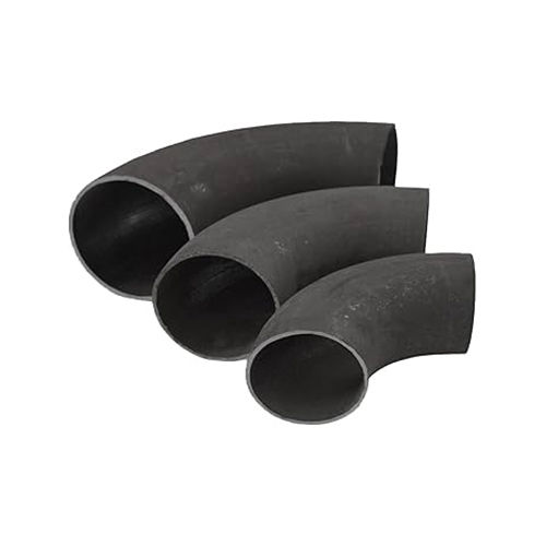 Mild Steel Pipe Bend - Color: Black