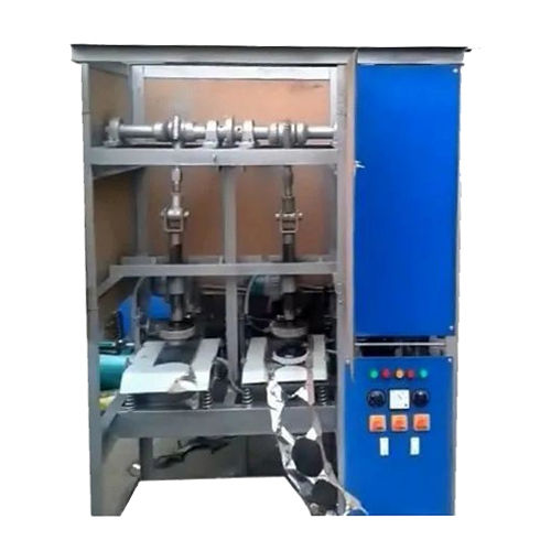 Fully Automatic Double Die Dona Making Machine - Color: Blue