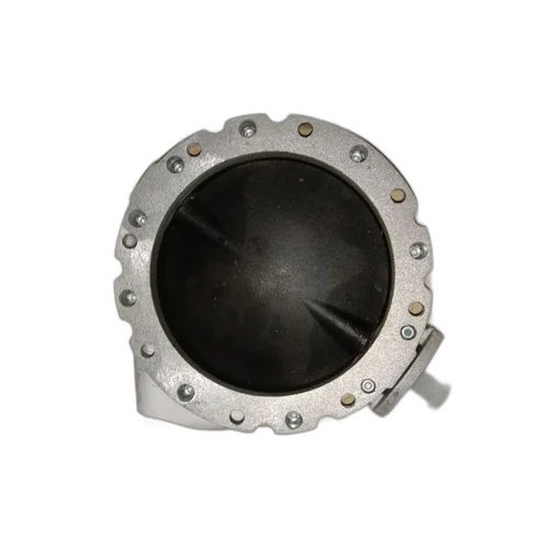 Pneumatic Cement Butterfly Valve - Color: Black Silver