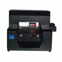 A3 Uv Canvas Printer - Prints On Leather, Plastic, Wood, Glass, Metal, Ceramic Tiles, Pvc, Acrylic | Cmyk+w, 32x45cm, Fast Printing Speed, Automatic Head Cleaning