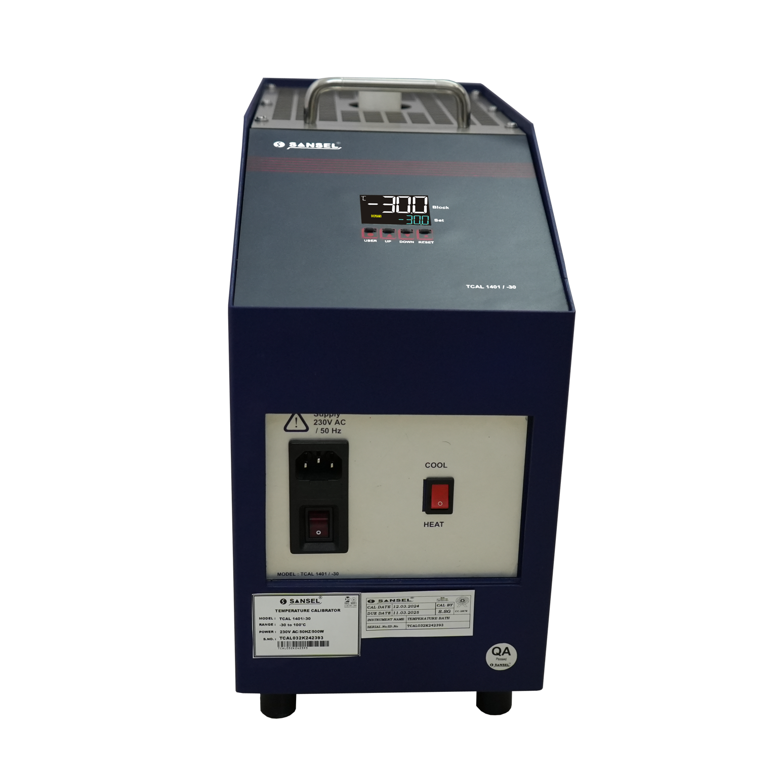 DRY BLOCK TEMPERATURE CALIBRATOR