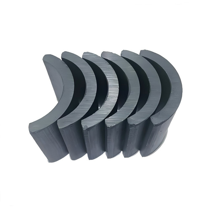 Ceramic Magnets Sintered Ferrite Arc Magnet For Sale