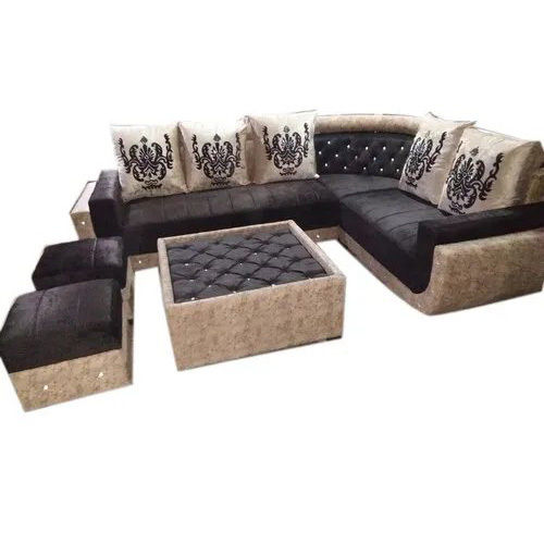 Fancy L Shaped Corner Sofa Set - General Use: Indoor Furniture