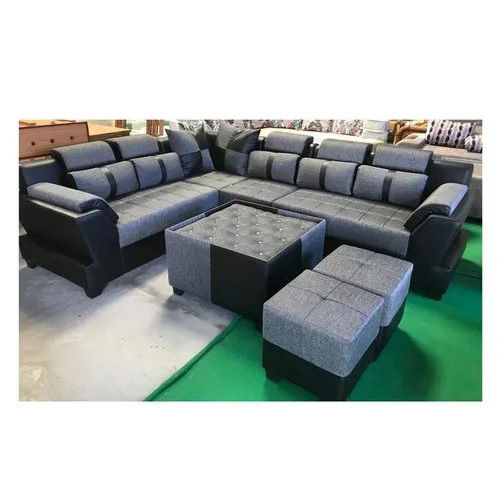 Living Room Classy L Shape Sofa Set