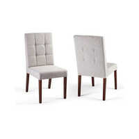 Fancy Wooden Dining Room Chair - High-quality Wood, Standard Size, Chic White Finish | Elegant Indian Design, Perfect For Indoor Home Use, Luxury Dining Experience