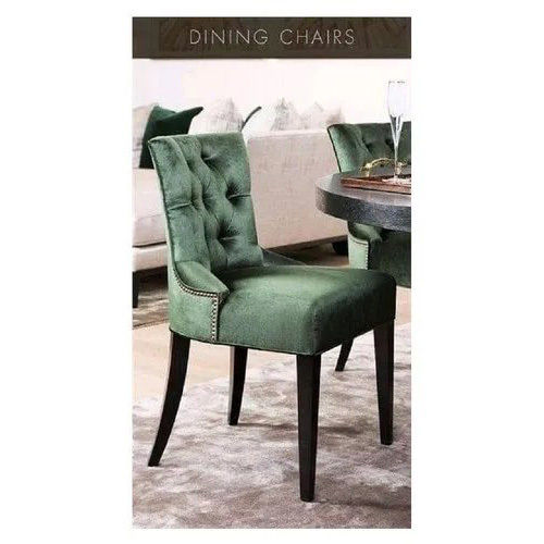 Green Wooden Dining Room Chair