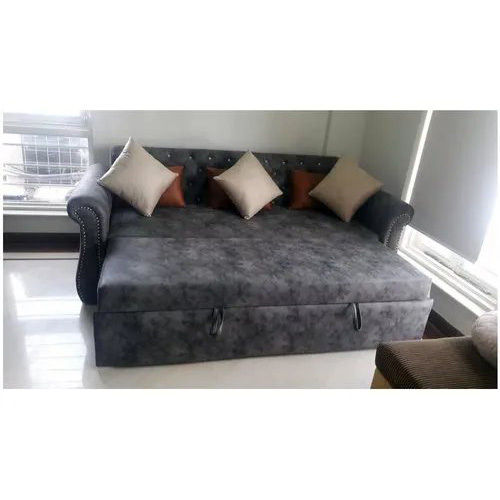 Leather Three Seater Sofa - General Use: Indoor Furniture