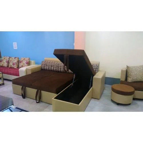 Brown Convertible Sofa Bed