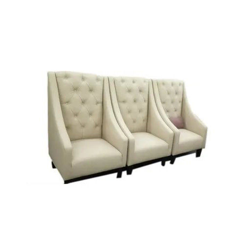 Leather White Sofa Chair - General Use: Indoor Furniture