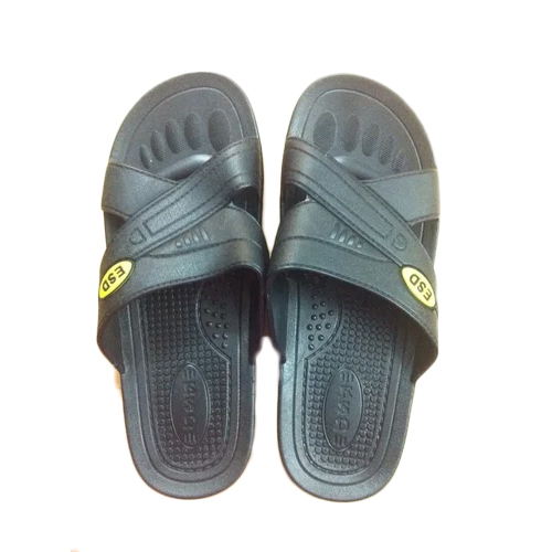 ESD Black Slippers