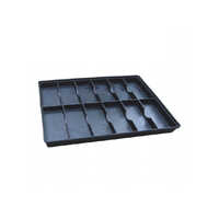 Av025 Conductive Tray - High-quality Plastic, Various Sizes, Black Color | Effective Dissipation Of Static Electricity For Safe Electronic Component Storage