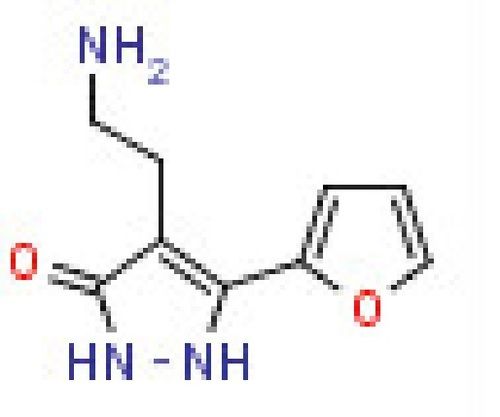 4-(2-Aminoethyl)-5-(2-furyl)-1,2-dihydro-3h- pyrazol-3-one