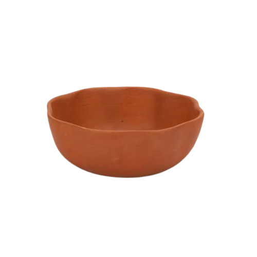 MTC-034 Big Flower Clay Bowl