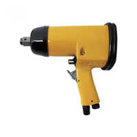 Industrial Impact Wrench - 140mm, 1/4 Inch Size, Yellow Color | Heavy-duty Design, 0.95 Kg Weight, Includes Warranty