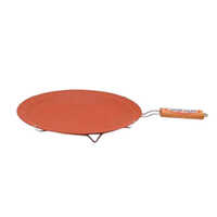 Mtc-053 Simple Tawa - High-quality Clay Material, Various Sizes Available | Polished Finish, Coated Interior, Easy To Handle