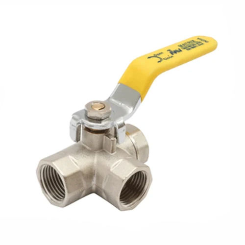 Three Way Ball Valve - Application: Pipe Fitting