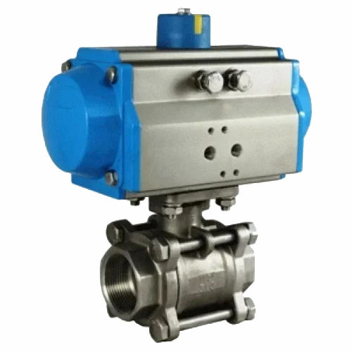 Stainless Steel Actuators Ball Valve - Finish: Polished