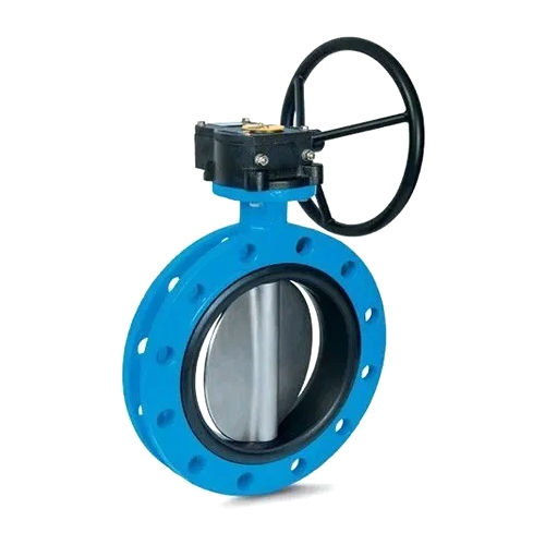 C I Wafer Type Butterfly Valves - Color: Blue