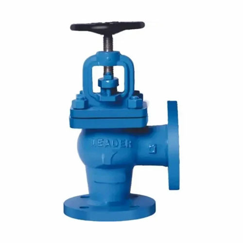 2 Inch Blue Cast Iron Globe Valve - Pressure: High Pressure