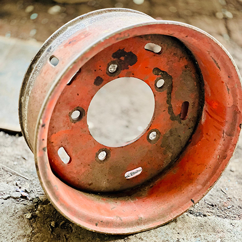 Tractor Trolley Rim - Finishing: Polished