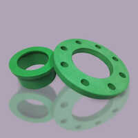 Ppr Slip-on Flange - 20mm To 160mm | Green, 15mm To 25mm Thickness, Round Shape, Quality Pprc Material